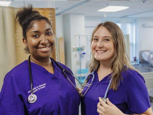 two bsn students